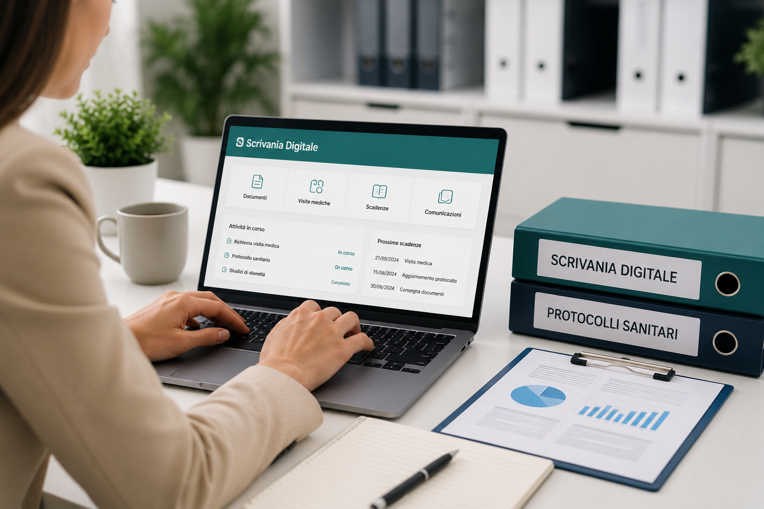 Attivazione della sorveglianza sanitaria e della Scrivania Digitale